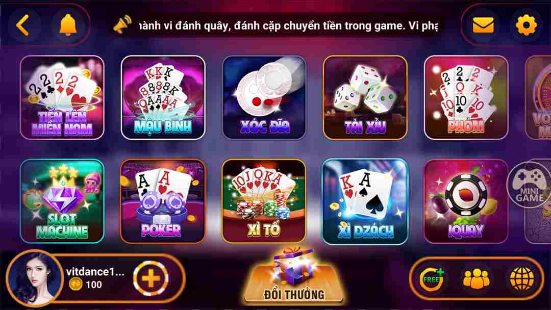 Điểm thu hút của game bài trực tuyến