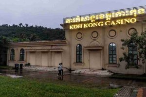 Khung cảnh bên ngoài sòng bài Koh Kong Casino